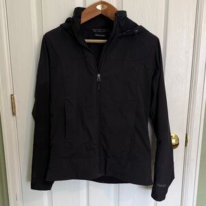 Marmot Black Hooded Soft Shell Jacket